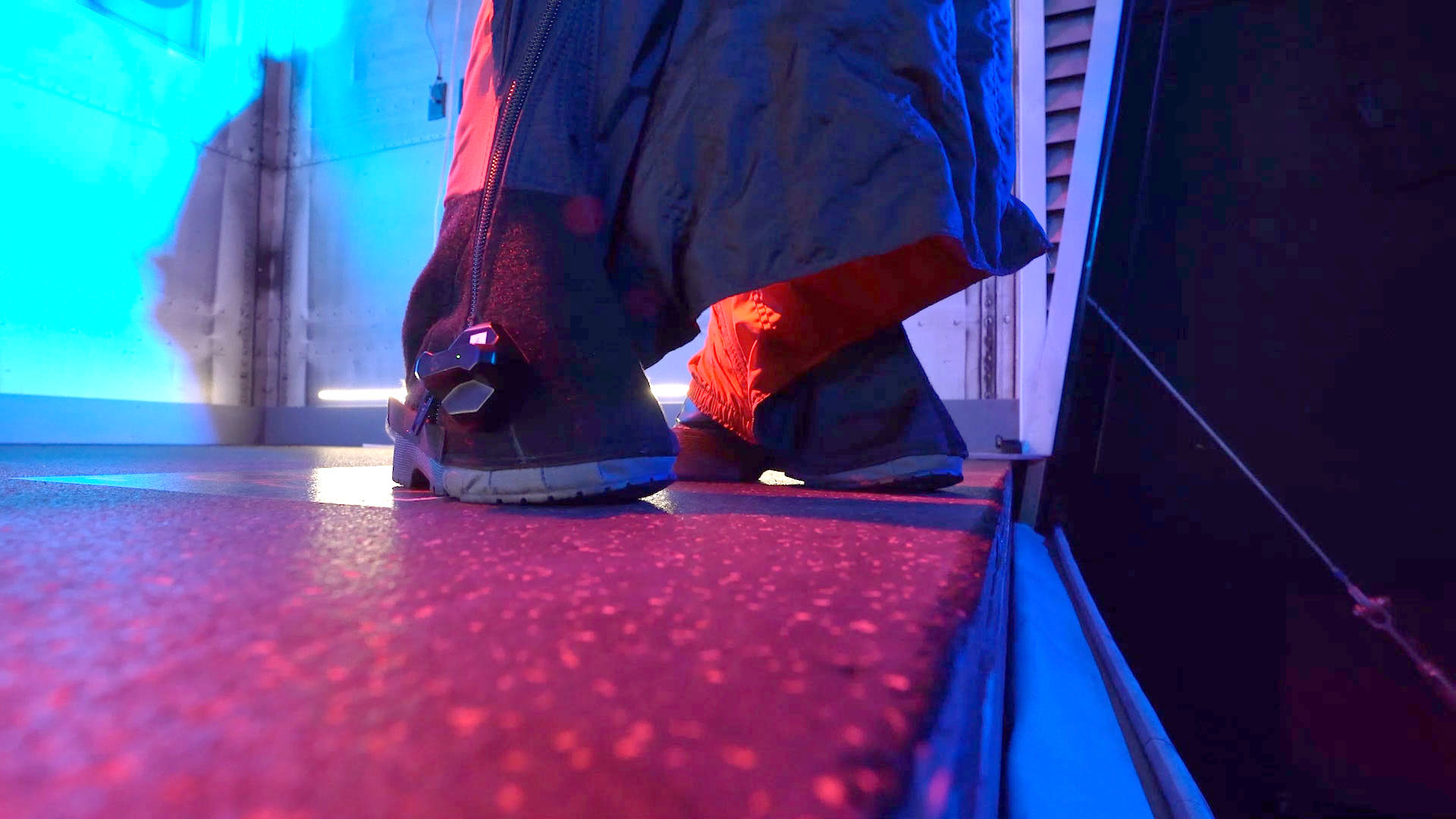 Guest stepping up to begin the JUMP experience